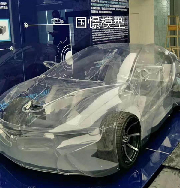 淮北透明车模型
